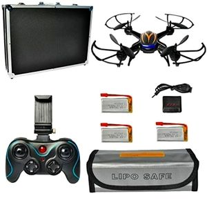 F181 RC Quadcopter with 720p HD Camera Wifi FPV Drone w Altitude Hold Functio